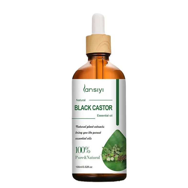 Pure Organic Castor Oil – Boost Hair Growth, Enhance Lashes & Brows, and Perfect for Aromatherapy & Massage